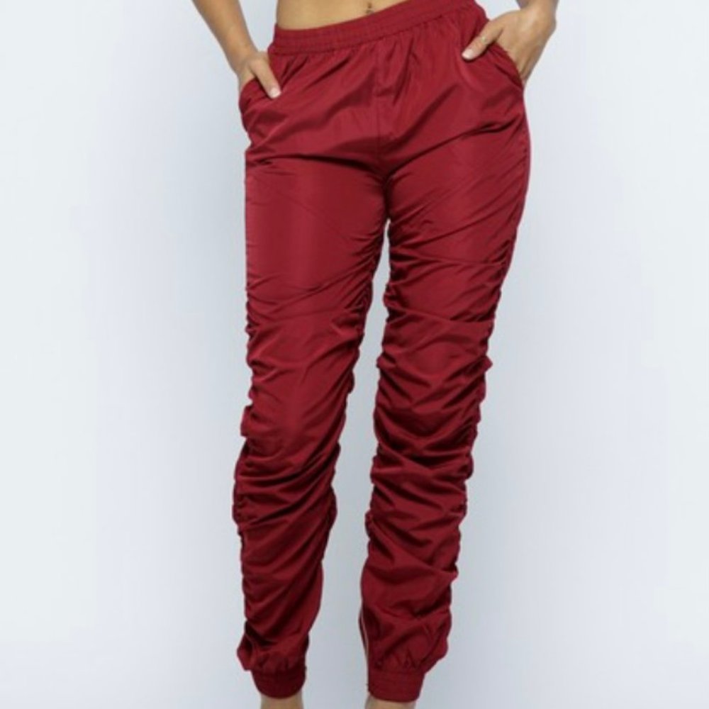 Women Ruched Sweatpants
